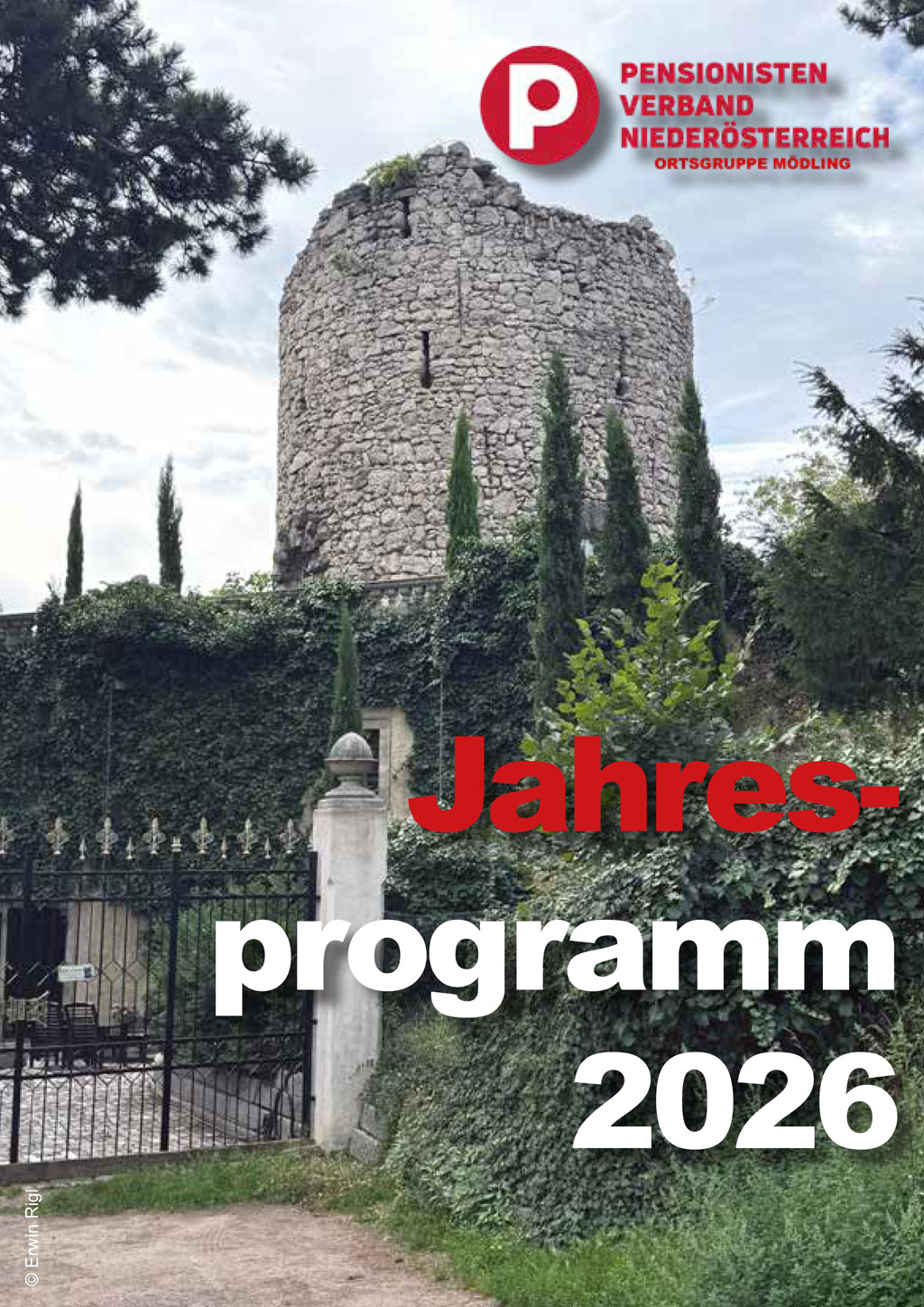 Jahresprogramm Pensionsiteenverband OG Mödling